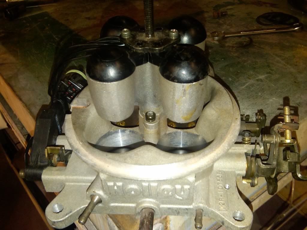 Holley 4brl Throtlebody w Injectors Pirate 4x4